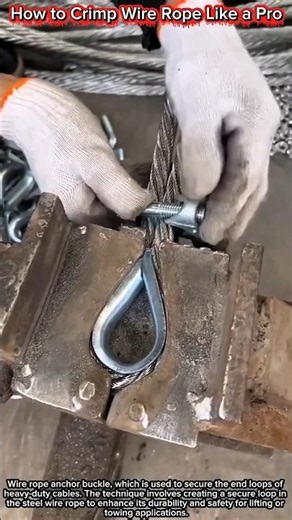 How to Crimp Wire Rope Like a Pro
