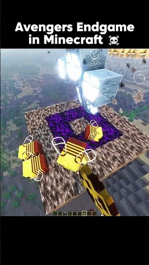 Avengers endgame in Minecraft