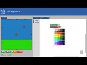 Blockly Turtle Playground B - Introduction