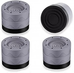 Amazon.com: Anti Slip Anti Vibration Rubber Washing Machine Support, Shock and Noise Cancelling Washing Machine Feet Pads Dual Design Machine Stabilizer (4PCS) : Appliances