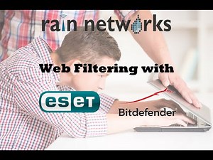 How to use web filtering with ESET and Bitdefender