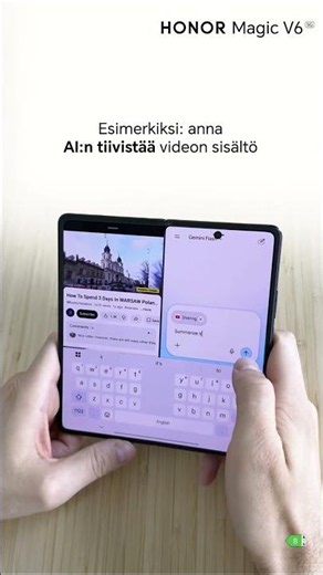 Tutustu HONOR Magic V6:n kaikkiin ominaisuuksiin