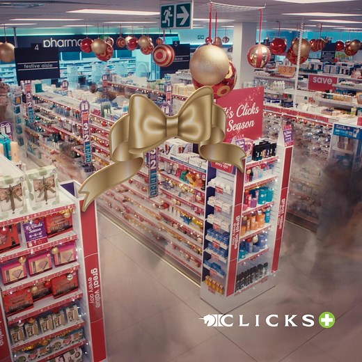 It’s Clicks Season! 💜 Shop gifts that glitter, glow & steal the show! ✨ The Clicks Gift Guide is LIVE! And, its packed with everything from glam goodies to must-have treats. Shop online, in store, or on the app from 28 Oct – 24 Dec 2025. Look for the 3 for 2 sticker and triple your joy! 🎁🎁🎁 -> bit.ly/3JyDbTR #Clicks #ItsClicksSeason #ClicksGiftGuide #Clicks3for2 | Clicks