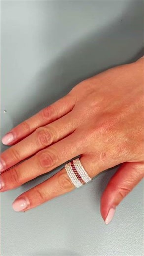 DIY Making beaded ring tutorial