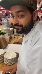 New Sandwich Alert! Noel makes a classic Katz’s combination sandwich: Pastrami, A little Russian dressing, A little mustard, And a shmear of chopped liver. Try it, it might change your life… | Katz's Delicatessen