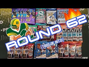 Random Football Card Hobby Pack Opening Round 62! Incredible Rip!