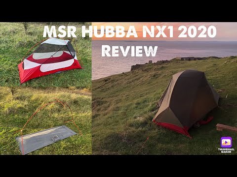 MSR HUBBA NX1 one man tent review and demonstration