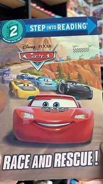 Reading RACE & RESCUE #disneycars #pixarcars #radiatorsprings