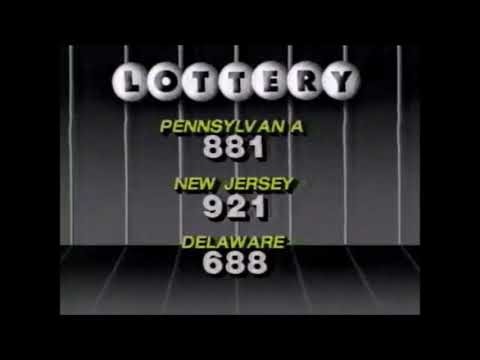 KYW Channel 3 Eyewitness News Nightcast - Lottery bumper - January 26, 1987