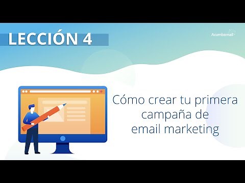 Cómo crear tu primera campaña de email marketing con Acumbamail