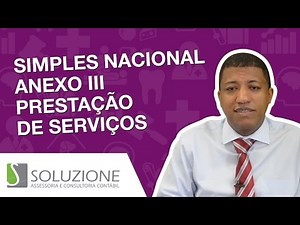 Anexo III do Simples Nacional - Prestação de Serviços | Super Simples