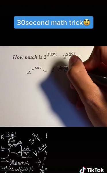 30second math trick 🥸#math #mathhack #learnontiktok #mathclass #trick #quiz #fyp #school #quiz