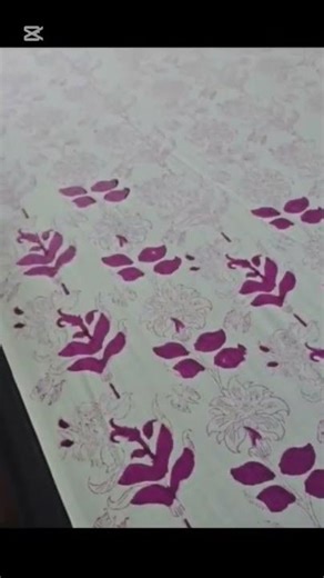 “🔥 Stunning Hand Block Printing! Traditional Fabric Art Made 100% by Hand 😱🖐️ | #Shorts”