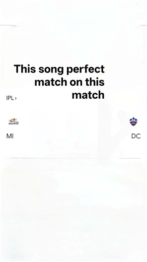 Get ready for an epic IPL showdown as the Mumbai Indians (MI) take on the Delhi Capitals (DC)! 🏏