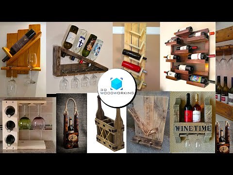 🍷 Build the Perfect Wine Rack🥂 : 40 Inspiring DIY Projects! 🛠️ #WoodworkingDIY #winelovers #diy