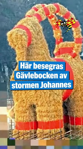 Stormen Johannes påverkar Gävlebocken