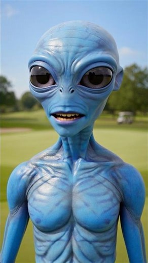 Trying to play golf with an alien is impossible.