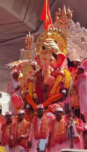 🚩 Lalbaugcha Raja Visarjan Yatra 2026 | Mumbai Dhol Tasha Beats 🥁 #ganeshchaturthi #anantchaturdashi