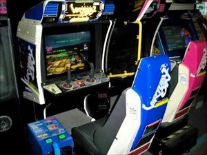 Cyber Troopers: Virtual On coin operated arcade machine duel player