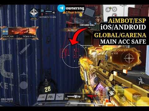 ☠️COD Mobile Cheat Aimbot Menu 2026 (AIMBOT & ESP!) | iOS + Android- (global & Garena ) Gameplay