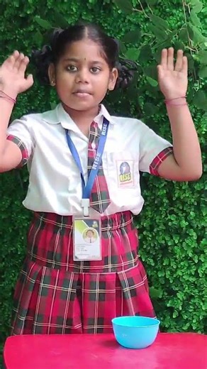 Krithika | Kids Telugu Exam –Telling Telugu Poems | Best Play School | Rise Play School Kakinada