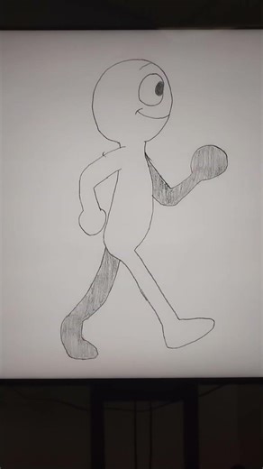 a walk cycle animation (RE-UPLOADED)