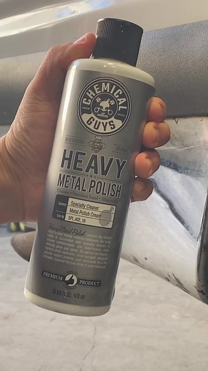 Restore the crisp shine of your metal with Heavy Metal Polish! 🌟 Heavy Metal Polish contains advanced abrasives that cut through layers of heavy oxidation and tarnish to restore the crisp original look of your metal finishes. Heavy Metal Polish is specifically formulated to remove oxidation, stains and tarnish to restore a brilliant shine then seal the surface with protective polymers to help prevent future stains and oxidation. Is Heavy Metal Polish part of your detailing arsenal? https://www.