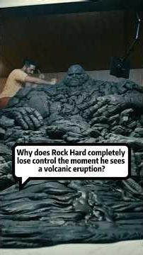 Why does Rock Hard completely lose control the moment he sees a volcanic eruption? #foryou #TheBoys