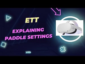 Explaining Paddle Settings