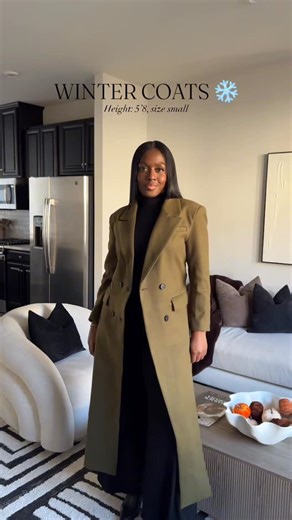 Elsa S. on Instagram: "Winter coats that don’t break the bank ❄️✨ I found three affordable coats that are warm, chic, and easy to style for everyday wear 🙌🏾 comment “coat” and I’ll send you the links 🫶🏾 Wishing you the most beautiful Christmas Eve and a joyful Christmas 🎄🤍 #ootd #wintercoat #wintercoats #winterwear #winteroutfitideas #coatseason #everydaystyle"