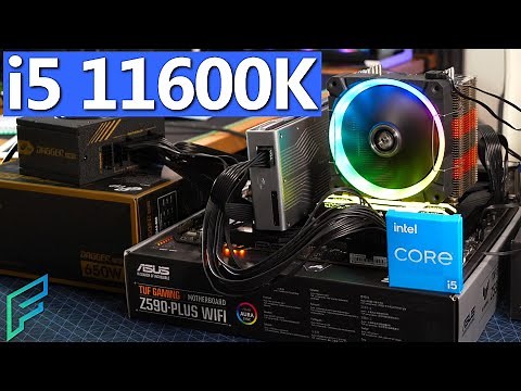 Test du Intel i5 11600K (Vs Ryzen 5 5600X)