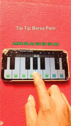 How To Play Tip Tip Barsa Pani (Piano Tutorial)