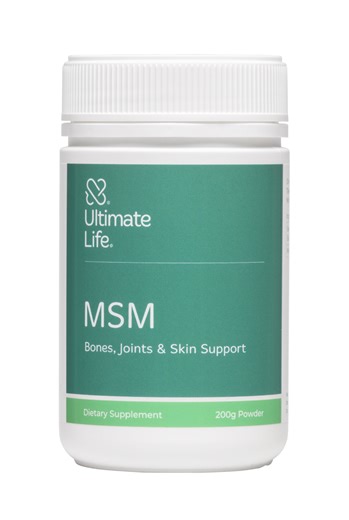 Ultimate Life MSM Powder | Joint + Connective Tissue Support