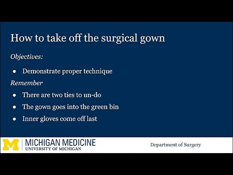 How to Take Off the Surgical Gown: Medical Student Microlearning Videos for the Surgery Rotation