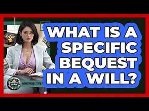 What Is A Specific Bequest In A Will?