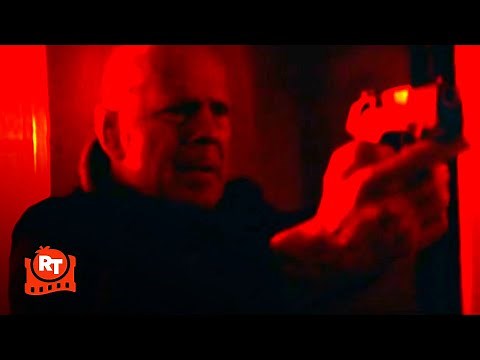 Bruce Willis vs. Aliens Shootout Scene - Cosmic Sin (2021) | Movieclips