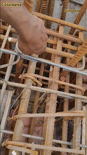Beam-Column Junction with L Bars: Key Details Explained!#construction #short #civilengineering