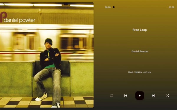 “火遍全球的汽车广告神曲，我相信你一定听过！” 「Free loop」播放器界面版