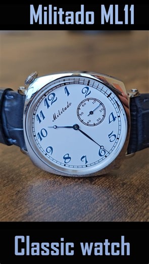Militado ML11 Classic dress watch short preview --- American 1921 homage #military #gedmislaguna