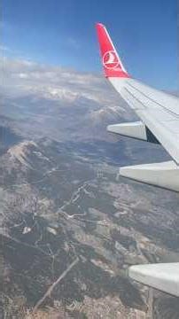 Unbelievable Airplane Window View ✈️ | Flying Above the Clouds #shorts