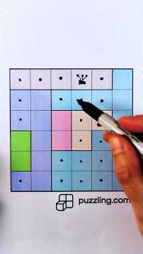 Let's solve a QUEENS puzzle