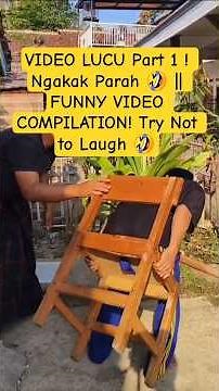 VIDEO LUCU Part 1 ! Ngakak Parah 🤣 || FUNNY VIDEO COMPILATION! Try Not to Laugh 🤣