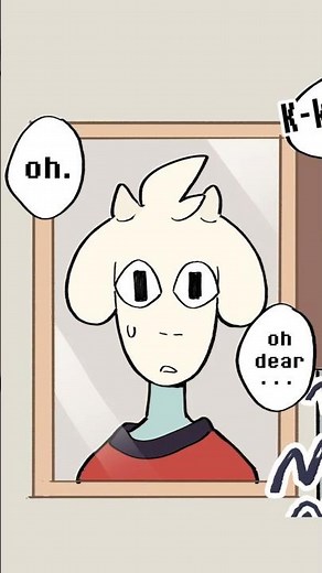 Togore Gets His Horns Before Kris... (Deltarune Comic Dub)