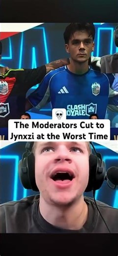 Moderator cuts to jynxzi singing national anthem…😭✌️