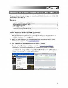 Numark Mixtrack Pro Driver Traktor