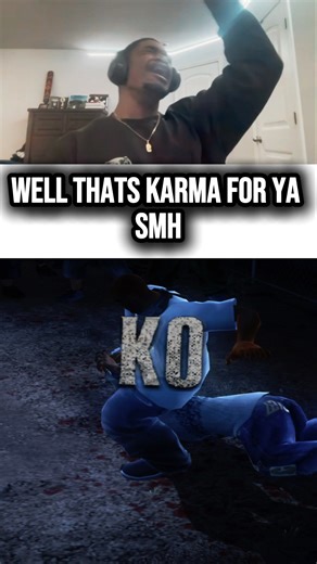 That’s KARMA!!! #trending #gaming #defjamfightforny