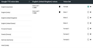 Google text-to-speech update adds multiple male & female voices