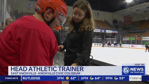 Meet Rachel Jackson, the Knoxville Ice Bears' new head athletic trainer