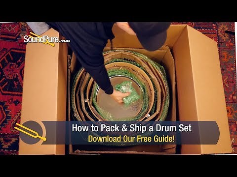 How to Pack and Ship a Drum Set - Step by Step Instructions
