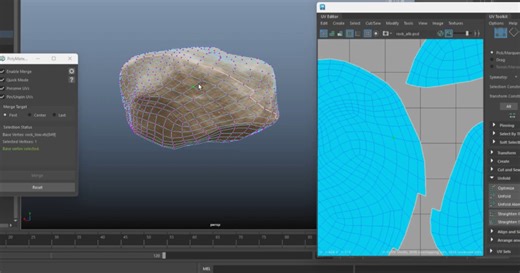 Check Out PolyMate | Merge, Plug-In for Easy Vertex Merging in Maya